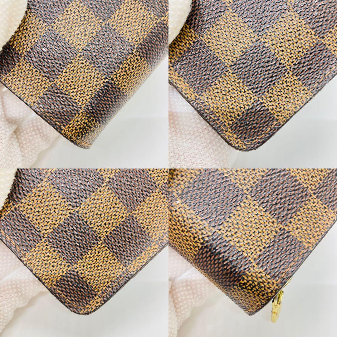 LOUIS VUITTON ルイヴィトン ダミエ 二つ折り財布 A702