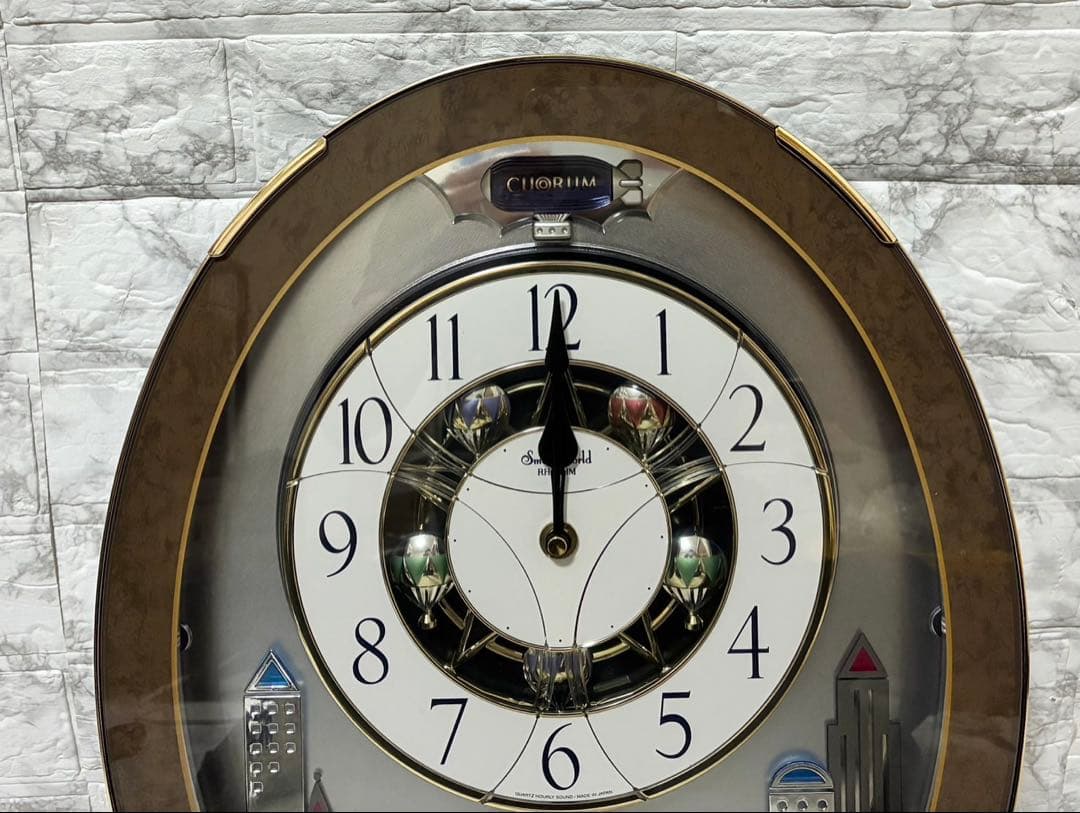 【完動品】RHYTHM SmallWorld CUORUM 4MH759