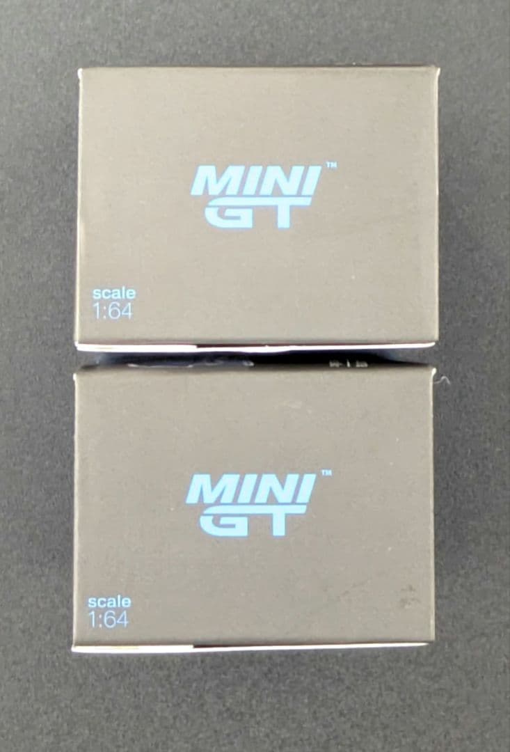 MINI GT トヨタスープラ ブルーパールメタリック 2個セット
