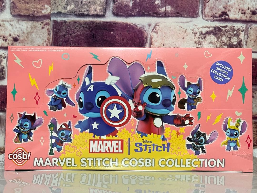 cosbi MARVEL×STITCH BOX 未開封 シュリンク付 公式正規品 - メルカリ