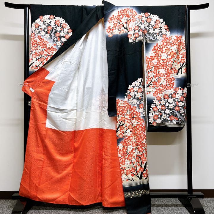 振り袖 フルセット 別誂長襦袢 金彩加工 刺繍入り 銀通し 半襟サービス