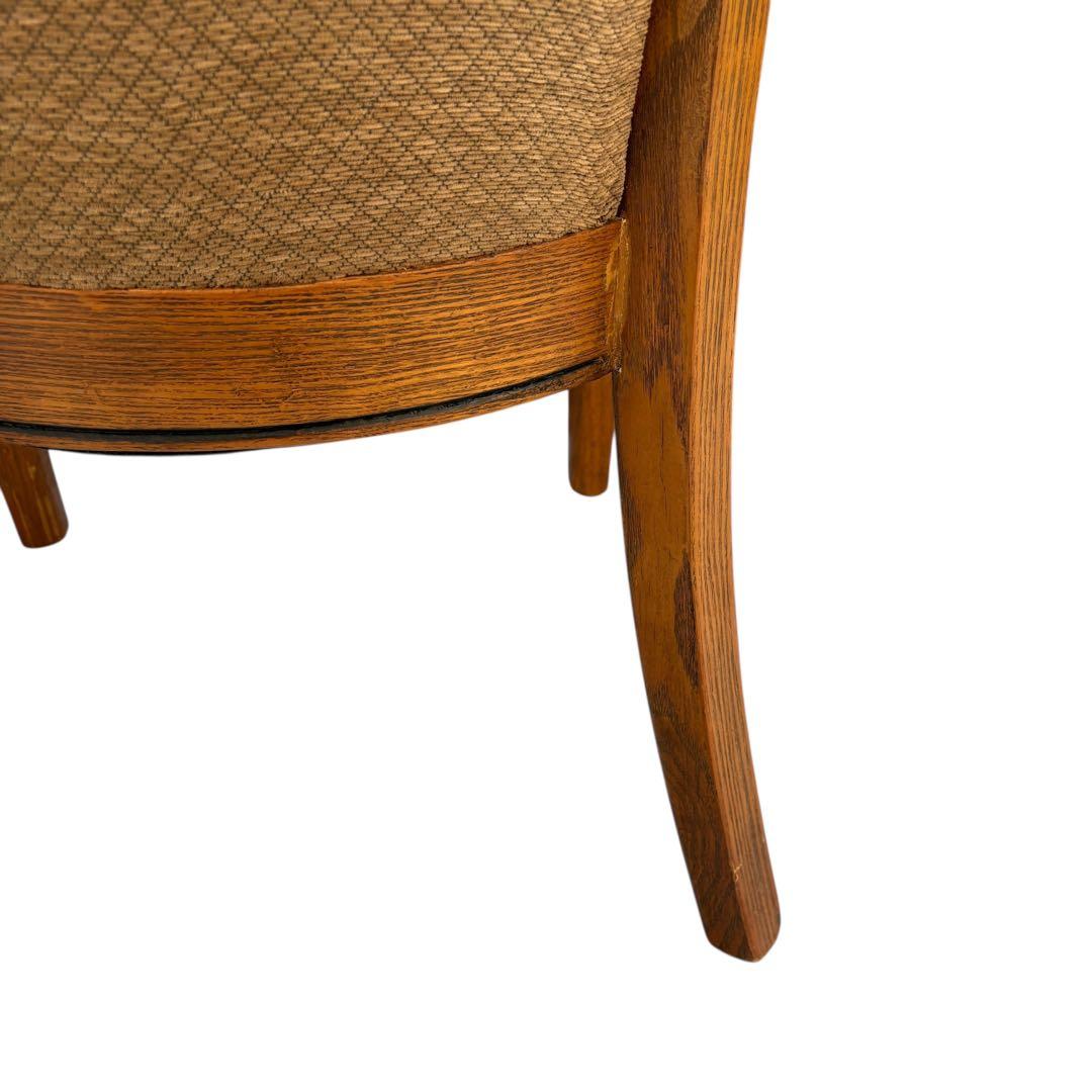 ② アンティーク 椅子 ヴィンテージ インテリア 木製チェア スタッズ