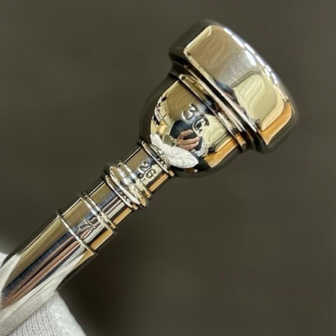 【希少】トランペットマウスピース　バック Bach3C シュミットバックボア７