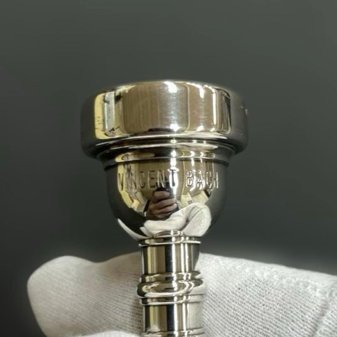 【希少】トランペットマウスピース　バック Bach3C シュミットバックボア７