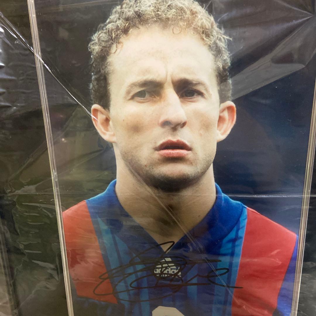 ジャン＝ピエール・パパン直筆サイン入りフォト　額入り