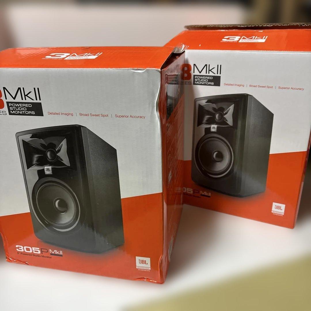 JBL 305P MkII スタジオモニタースピーカー