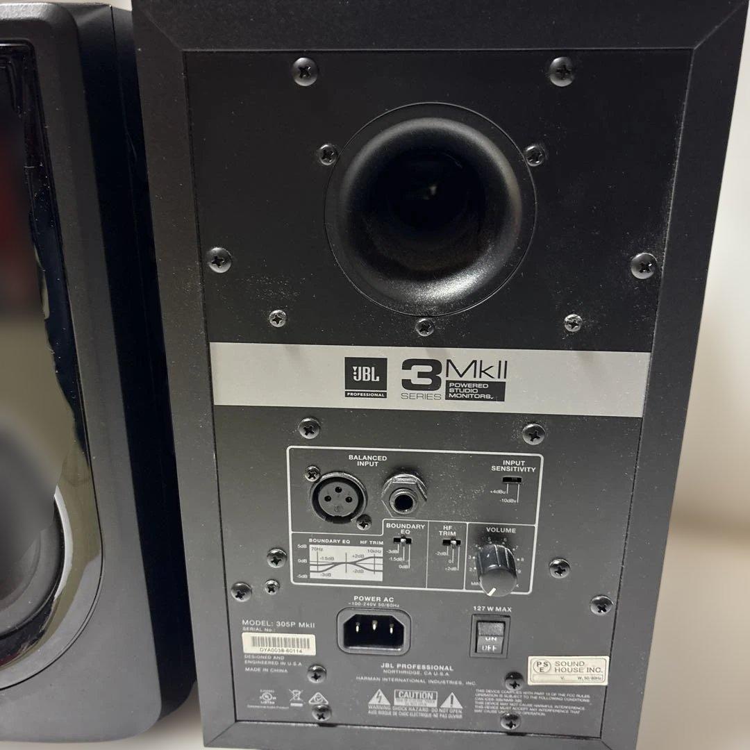 JBL 305P MkII スタジオモニタースピーカー
