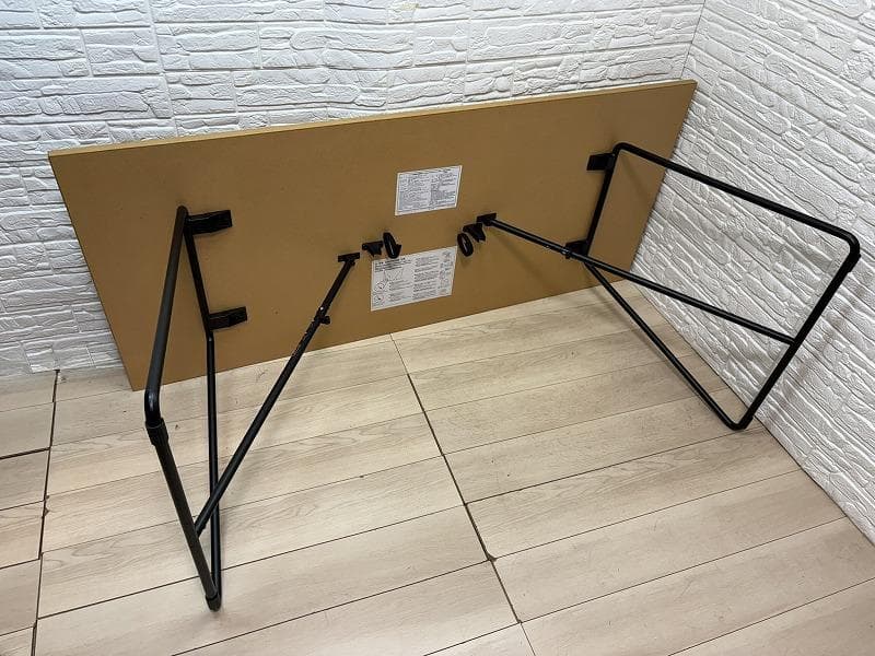 無印良品 折りたたみテーブル 幅160cm オーク材