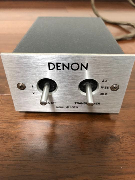 DENON AU-320 MC昇圧トランス 人気 DENON デノン AU-320 MC