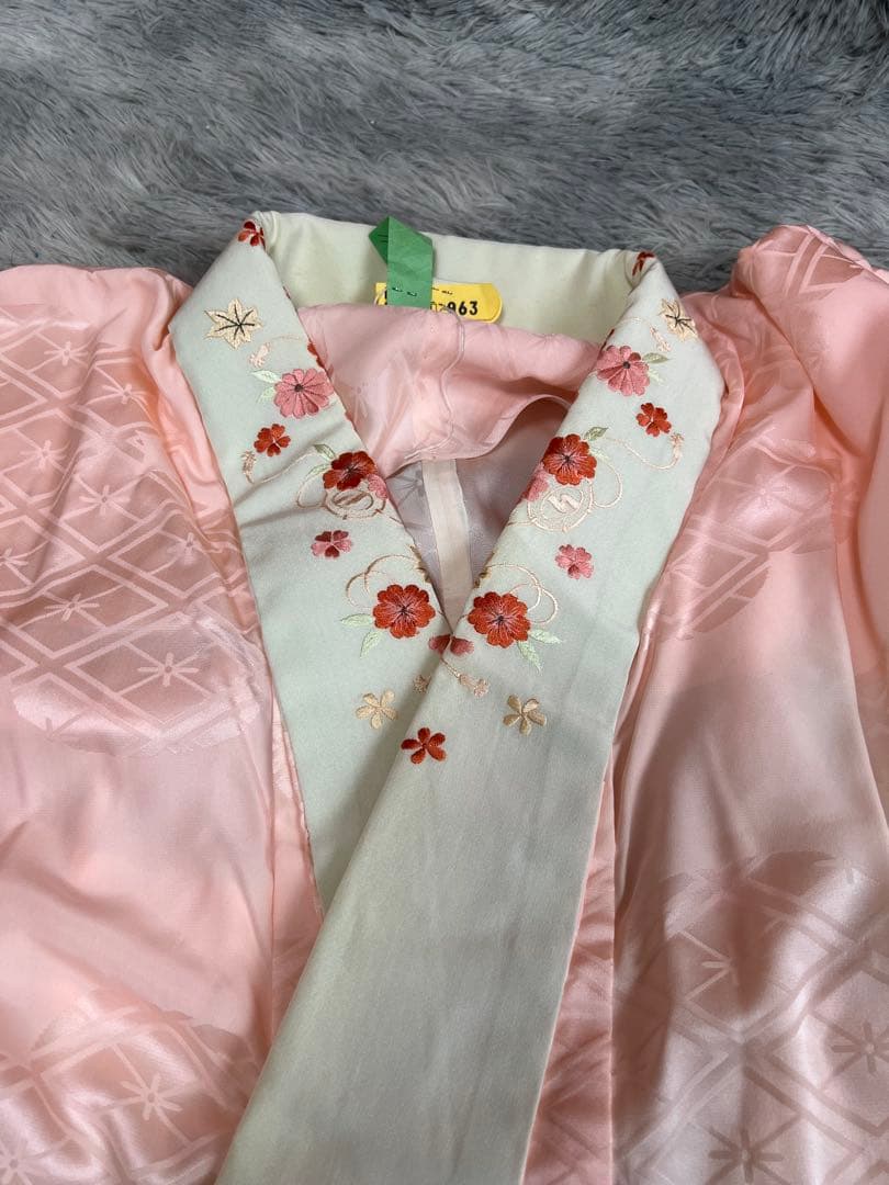 振袖 成人式 藤文様 美品 長襦袢セット