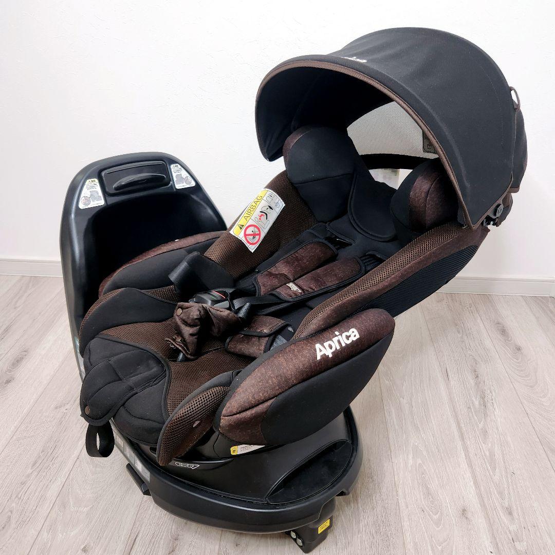 節約 アップリカ フラディア グロウ ISOFIX ブラウン チャイルドシート