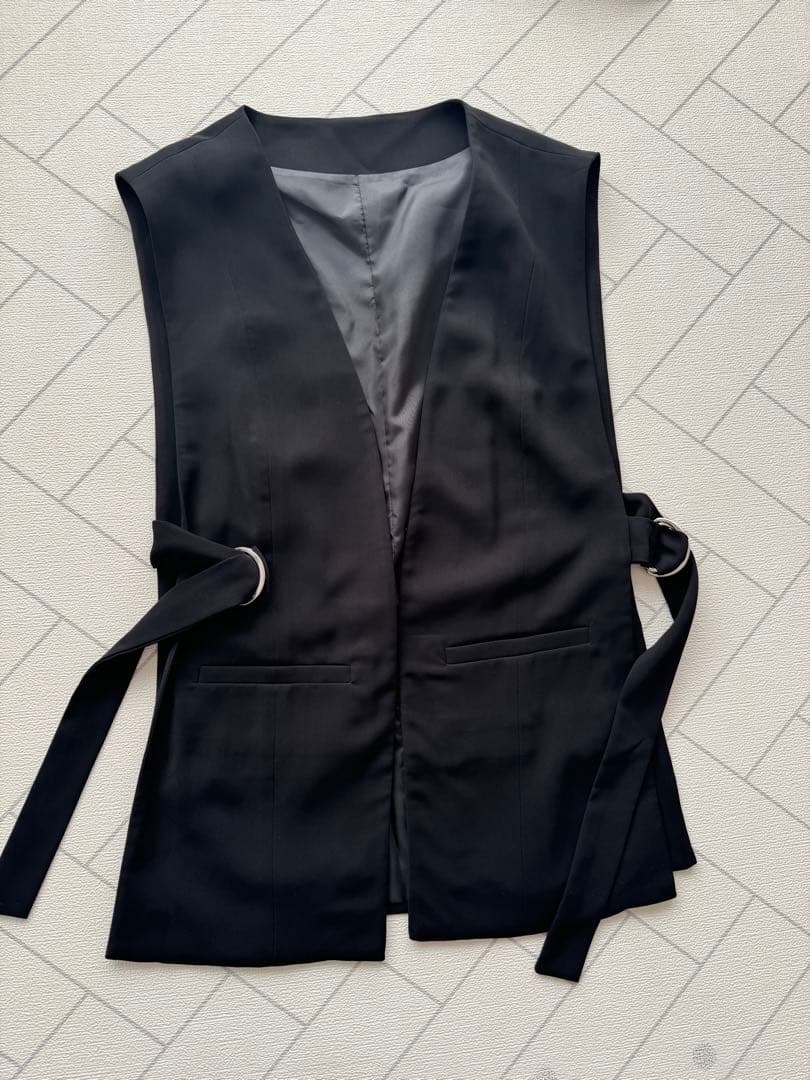 atlo ジレ袖あり＆ロング オケージョンドレスワンピース