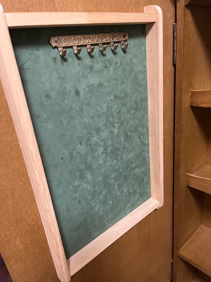 1月8日出品終了】ドレッサー 鏡台 姿見 化粧台 ナラ材