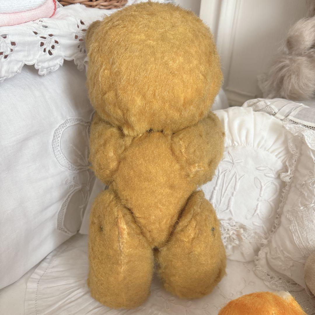 ポンチ目 新品 DDRベア イエローセット アンティークベア ベルリンベア