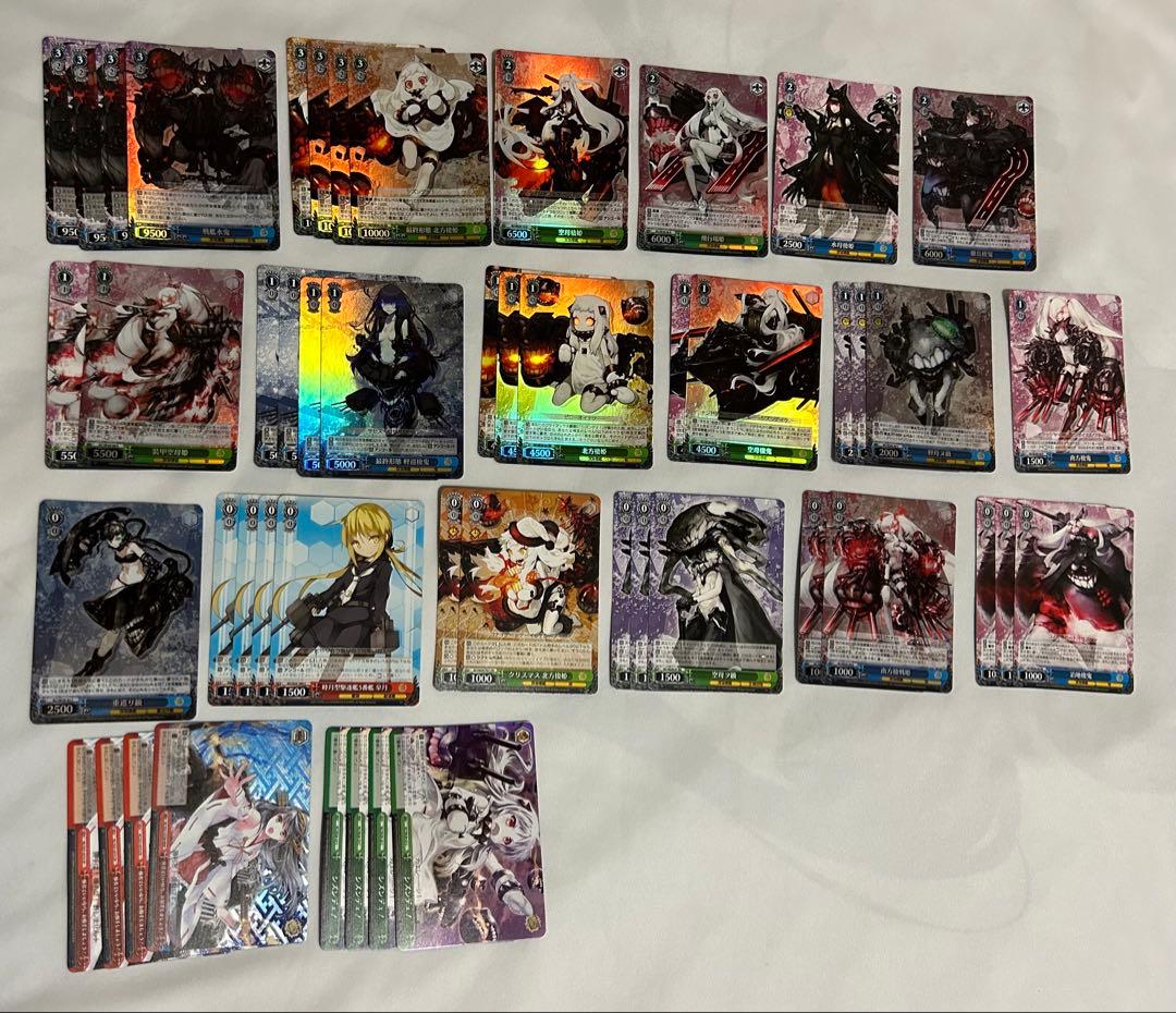 ヴァイスシュヴァルツ 艦これ 深海棲艦 デッキ ヴァイス 艦隊これく