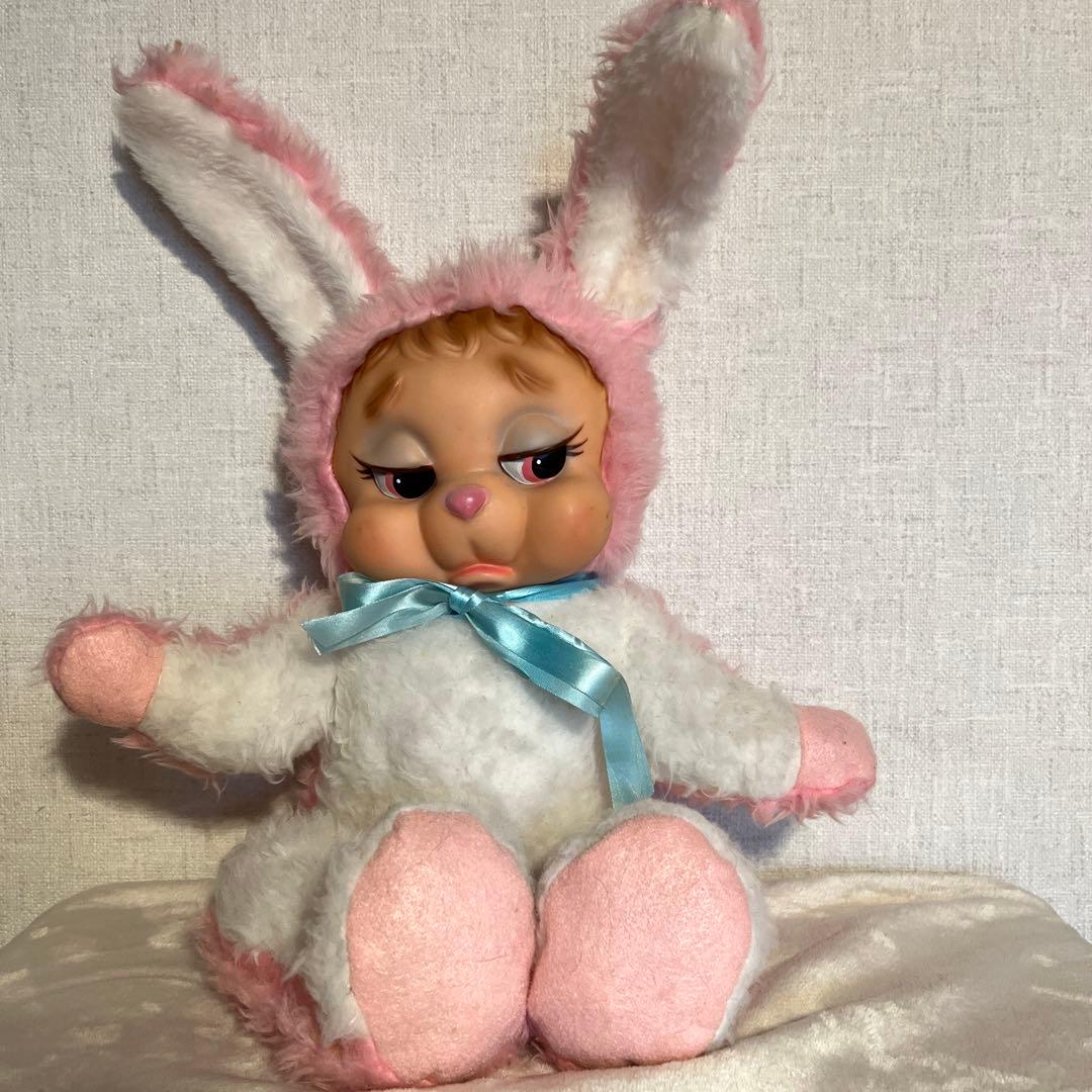 値下げ⭕️希少！ビンテージ ラシュトン ラバーフェイスドール - メルカリ