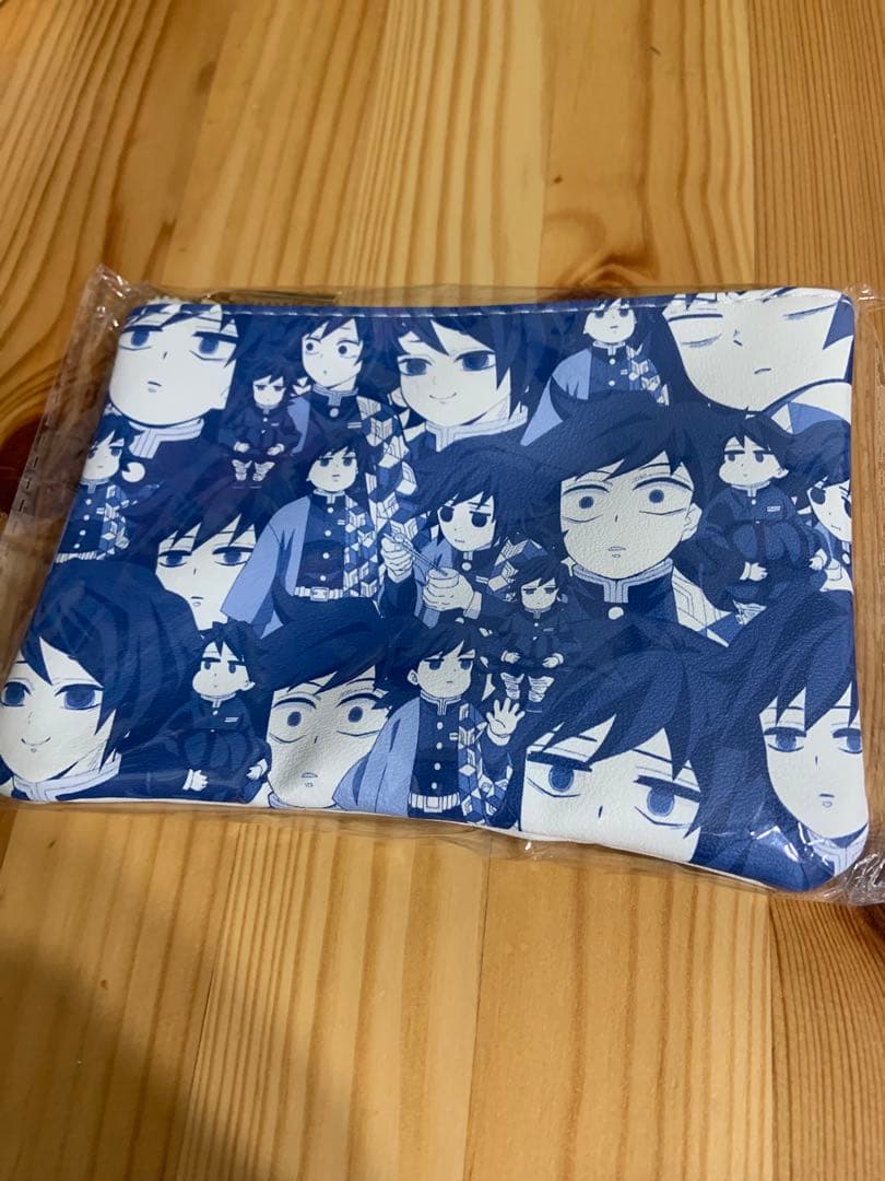 鬼滅の刃 ufotablecafe 柱カフェ 冨岡義勇 ゆる顔ポーチ