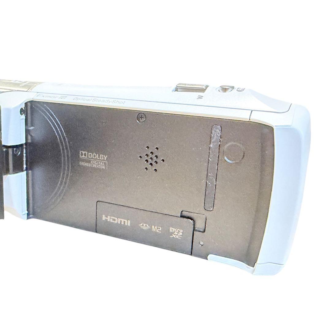 極美品　Sony HDR-CX470 ホワイト ビデオカメラ
