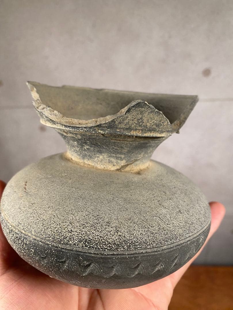 Naoさん専用　　古い須恵器　小壺　花器　花生　生花