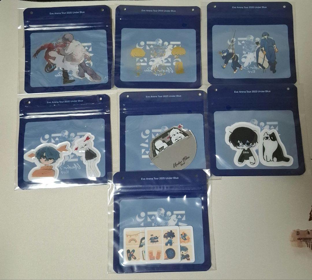 Eve ステッカーセット Under Blue - メルカリ