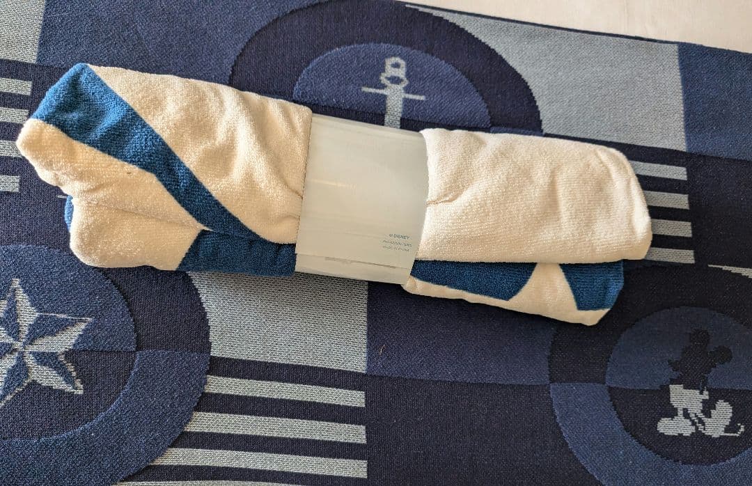 ディズニークルーズプラチナ限定　キャスタウェイクラブギフト　ビーチタオルセット