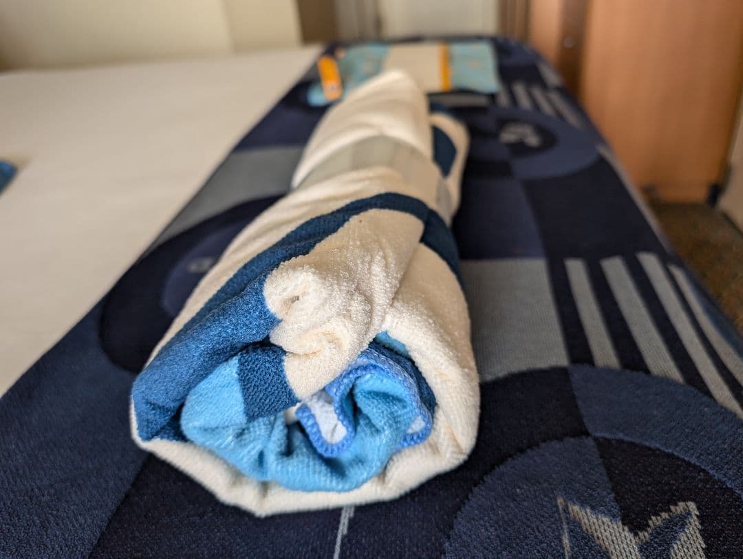 ディズニークルーズプラチナ限定　キャスタウェイクラブギフト　ビーチタオルセット