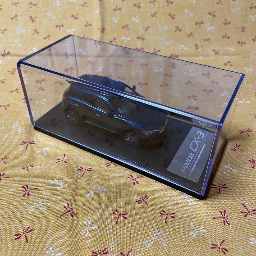 MAZDA モデルカー cx−3 ディープクリスタルブルーマイカ