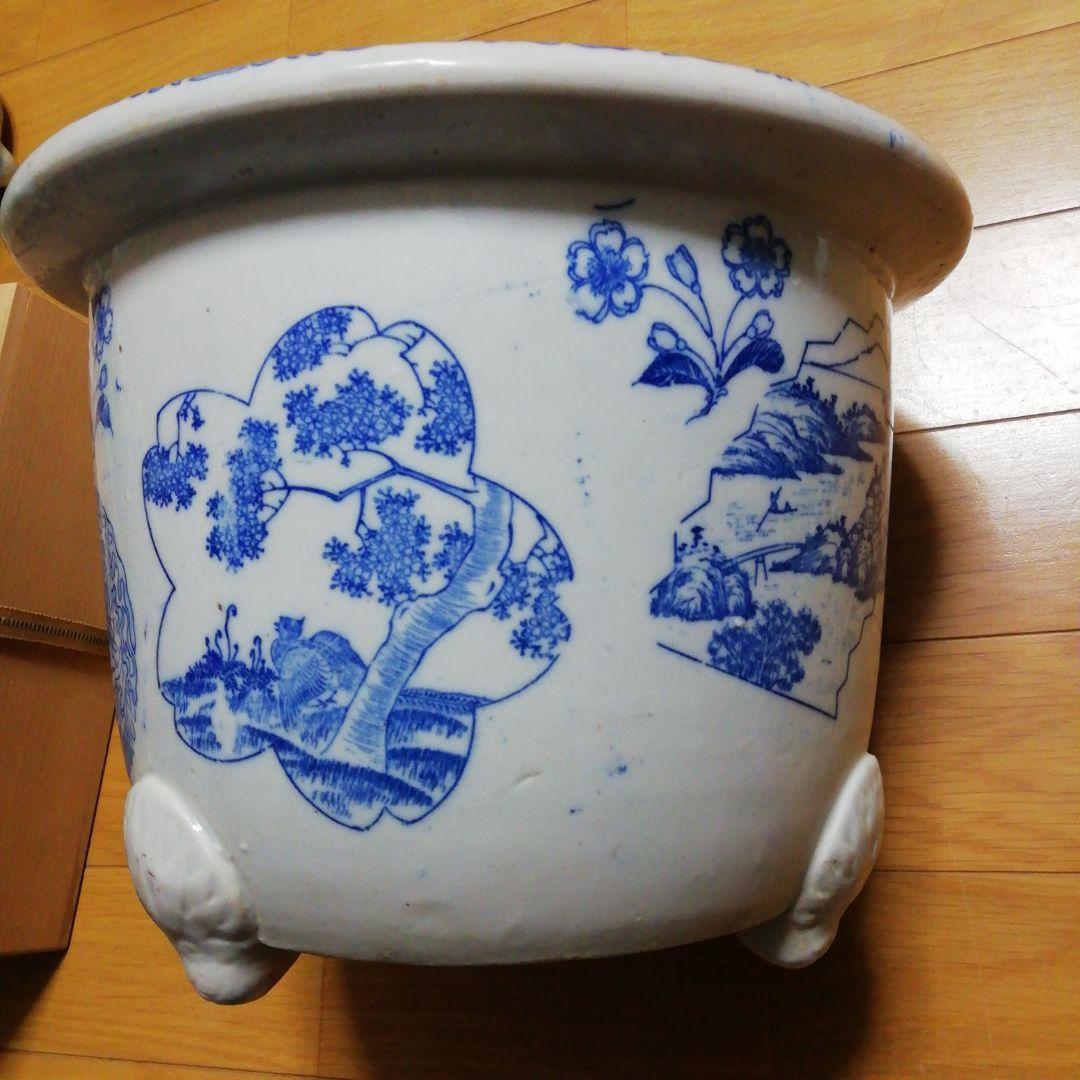 有田、古伊万里、盆栽鉢、山野草鉢、鉢、植木鉢、盆栽小鉢