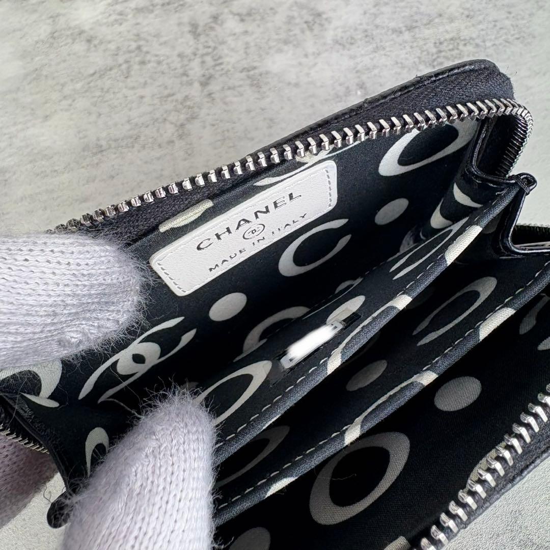 CHANEL マトラッセ　キャビアスキン　ケース　カードケース