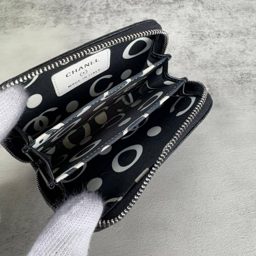 CHANEL マトラッセ　キャビアスキン　ケース　カードケース