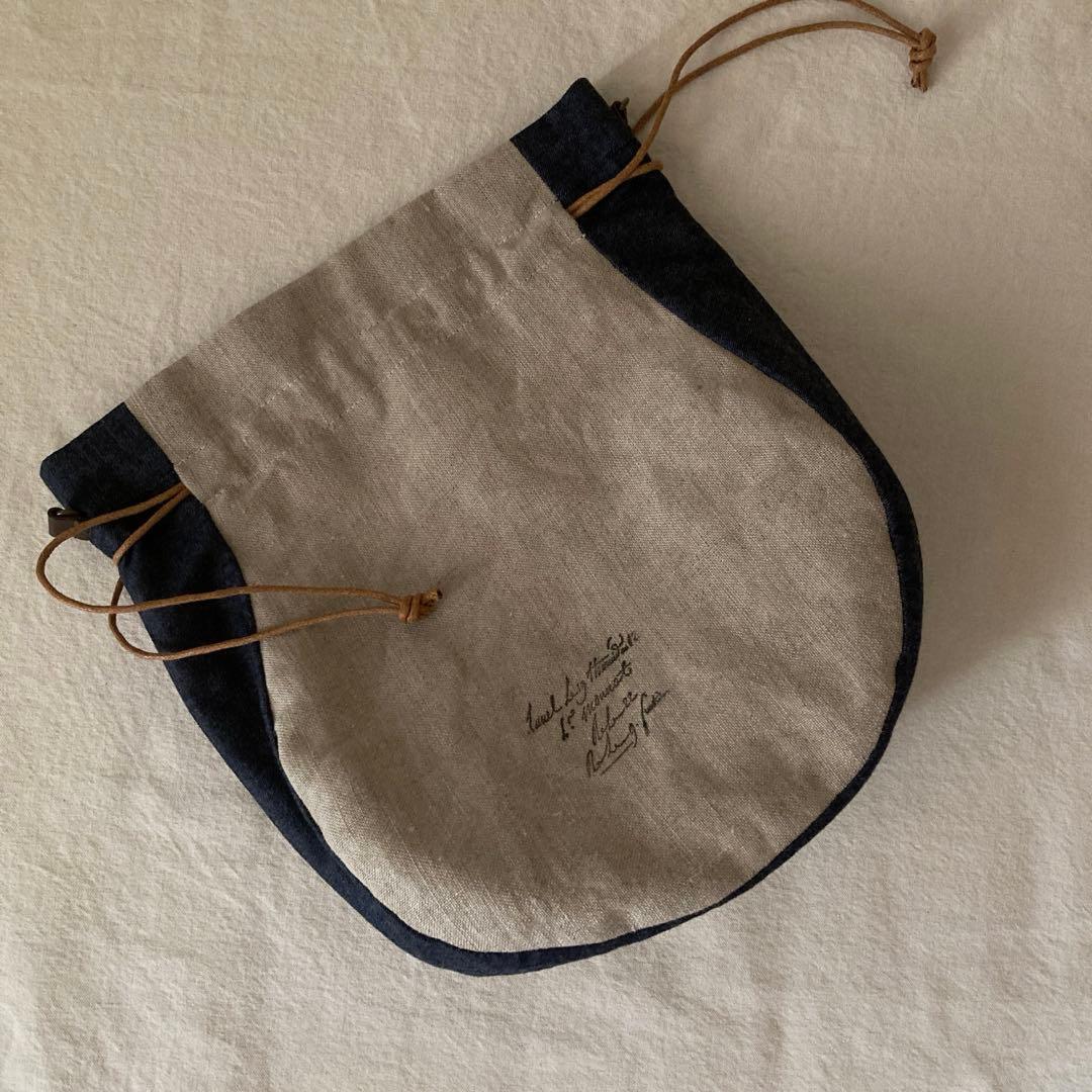 色んなリネンのまるころりん巾着♪