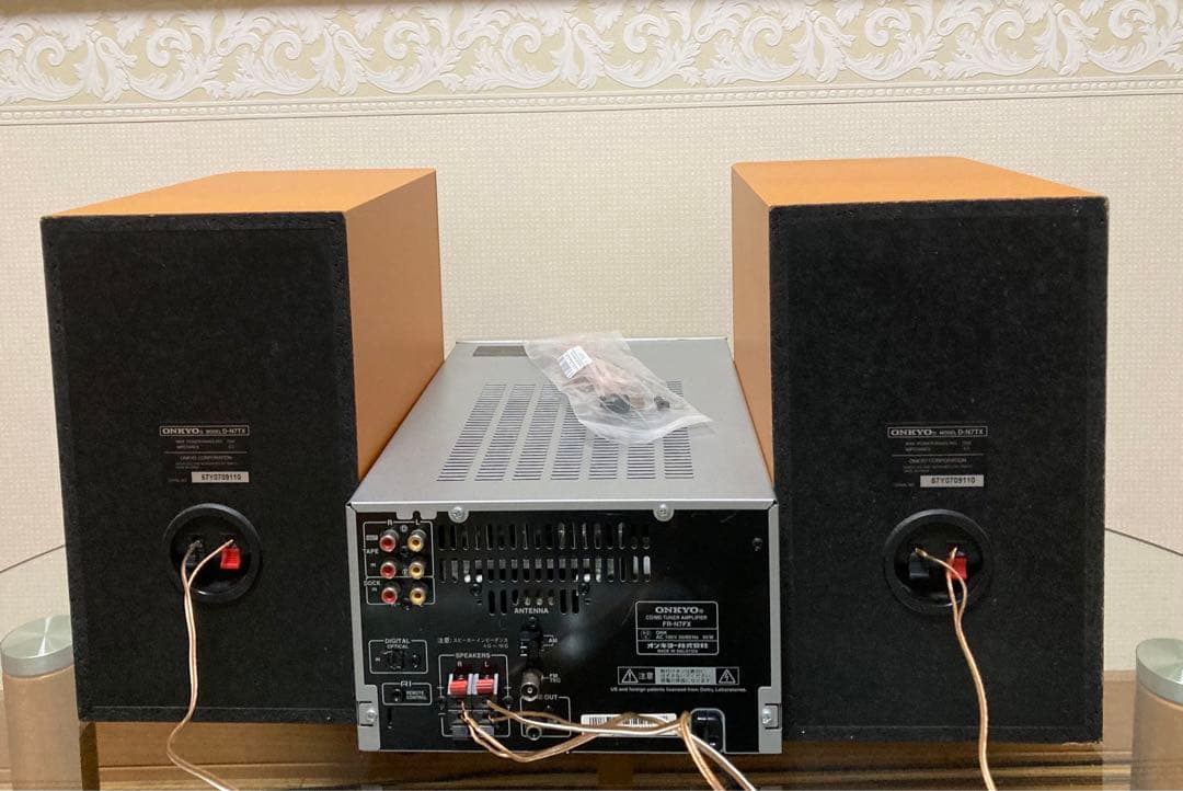 ONKYO FR-N7NX CD/MDコンポ・N7TXスピーカー ONKYO FR-N7NX CD/MD