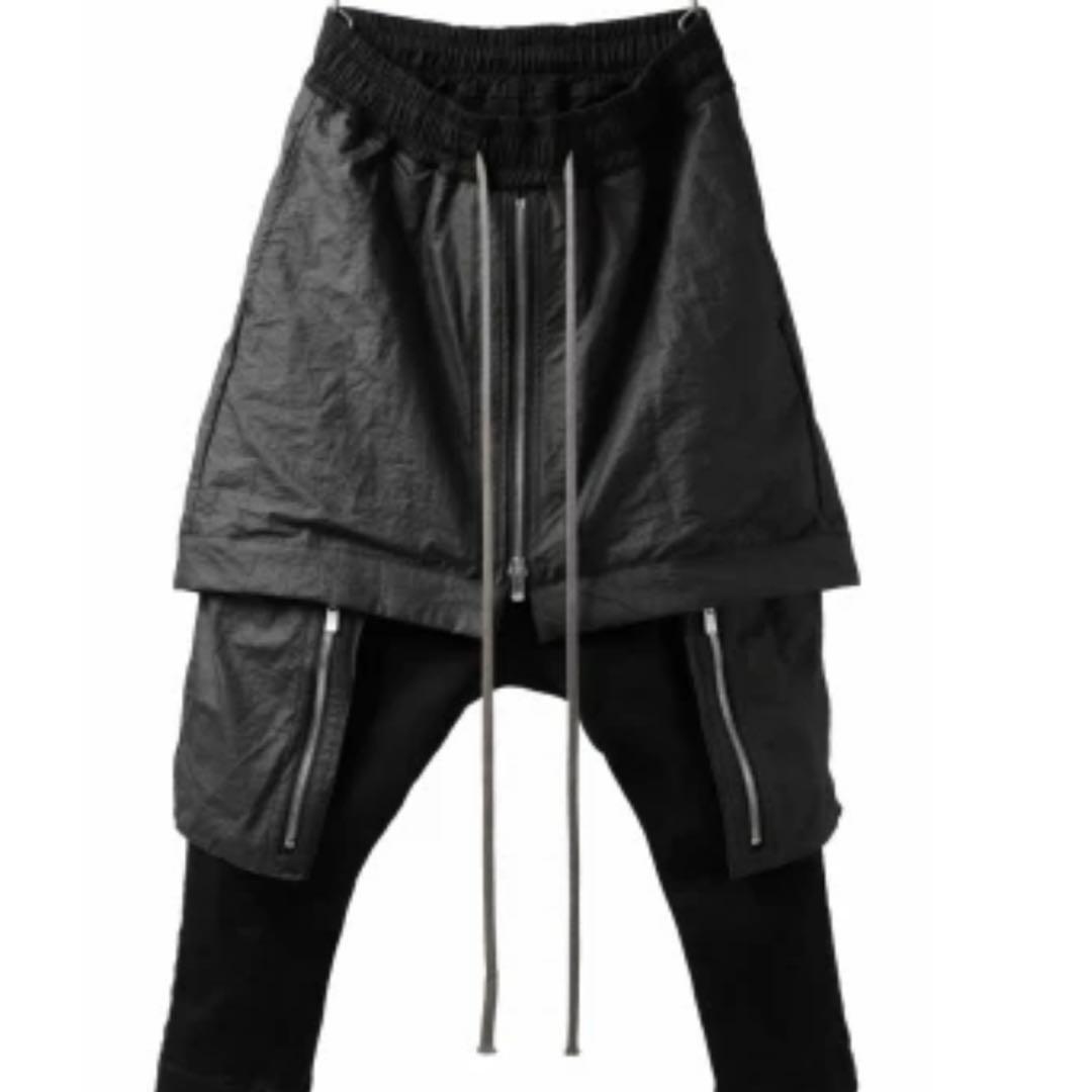 ■ A.F ARTEFACT レイヤード サルエルパンツ スカート ■ ユリウス A.F ARTEFACT - Sweater Sarrouel Skinny