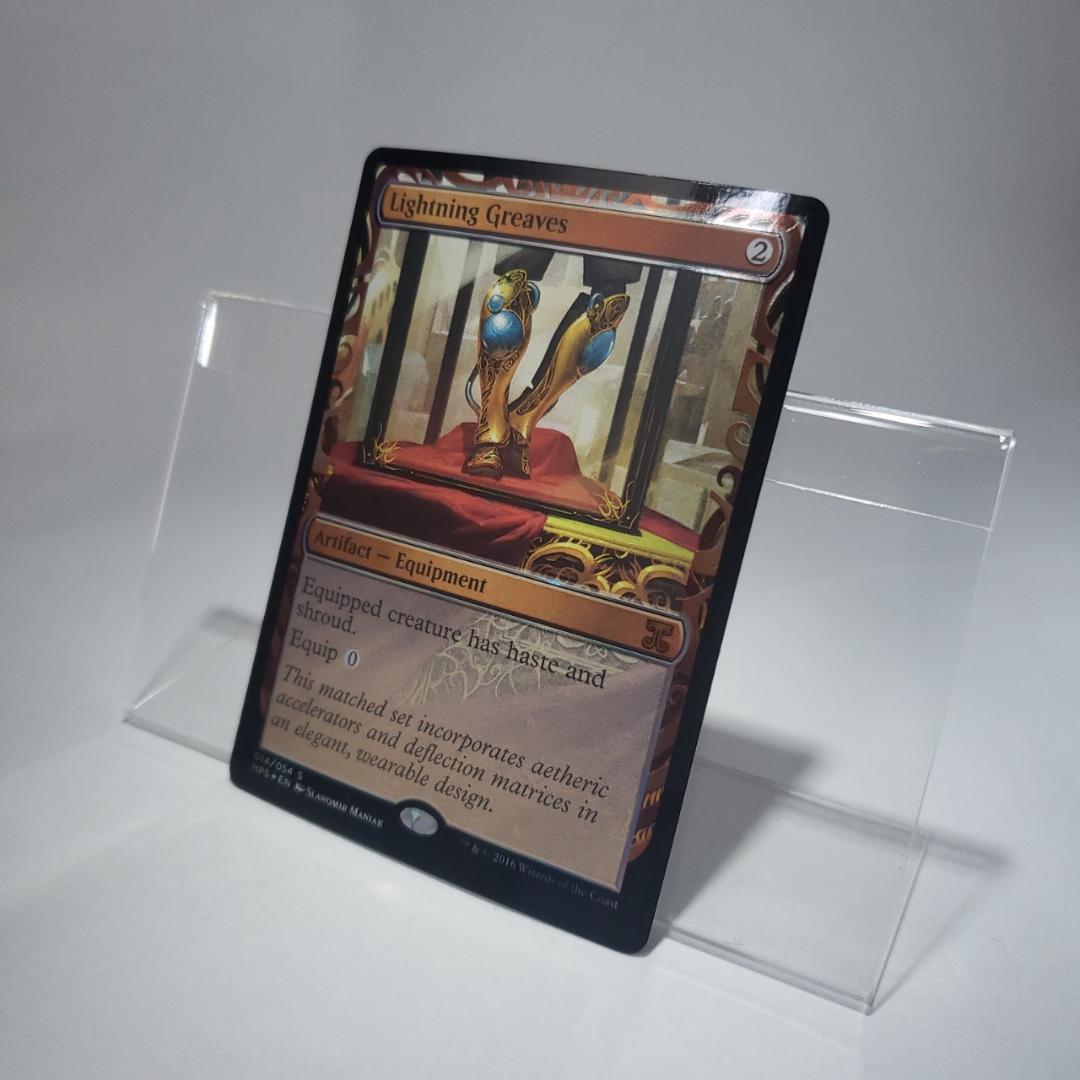 MTG稲妻のすね当てMPS英語foil部分光沢