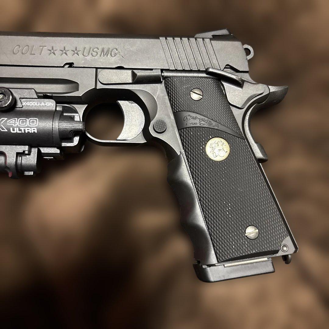 FAT様専 マルイM45A1 ブラック 外装ブラックカスタム