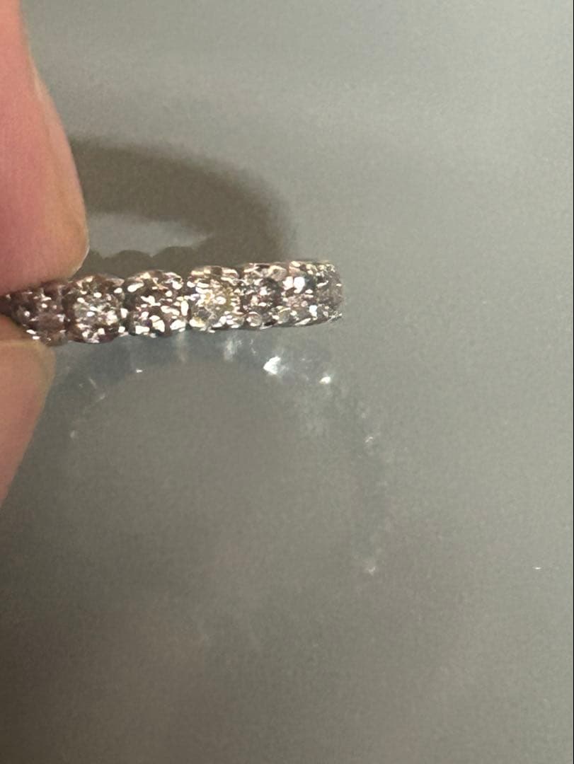 Pt1000 フルエタニティリング