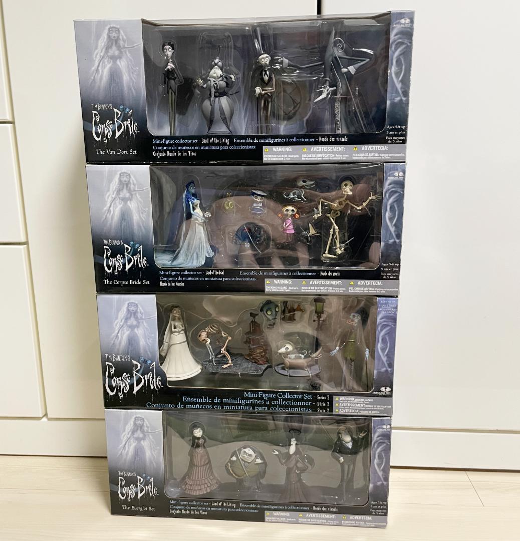 コープスブライド　ミニフィギュアコレクション　4種セット　未開封　ティムバートン