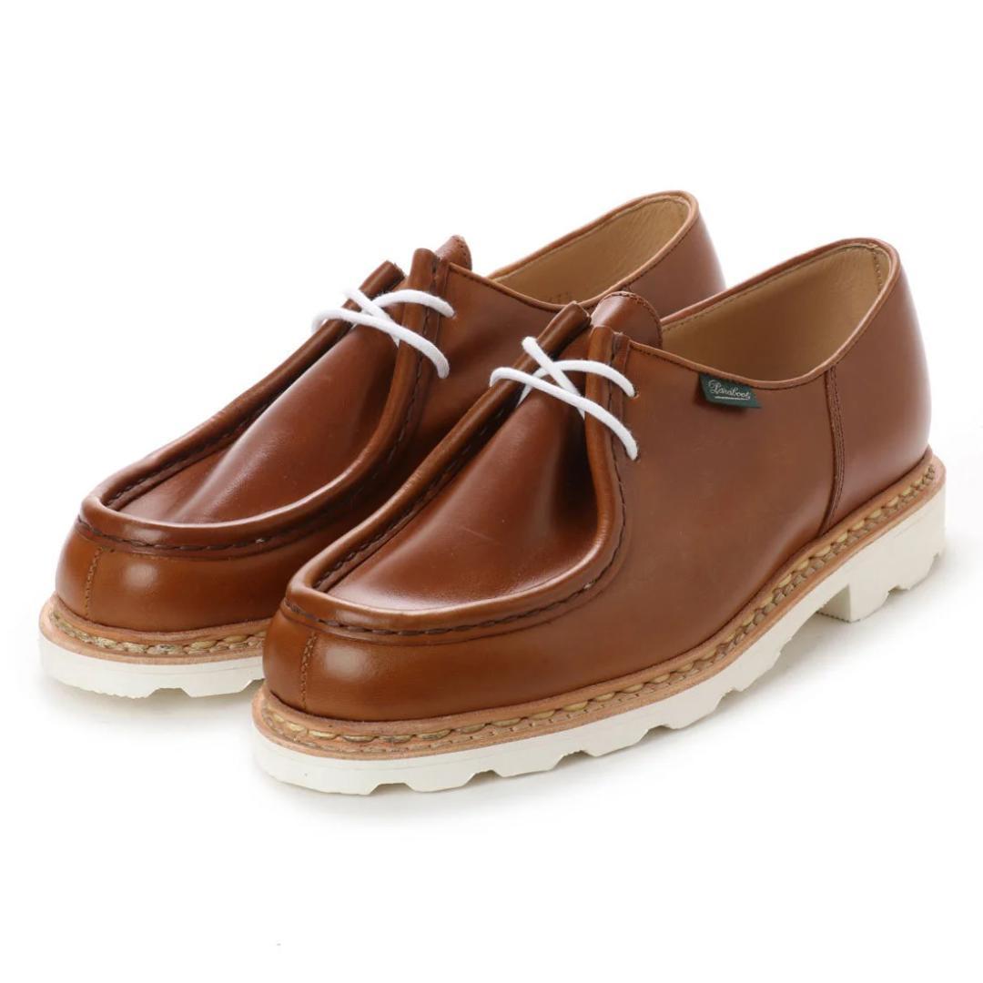 最終値下↓ PARABOOT ミカエル OCRE 白ソール 42インチ