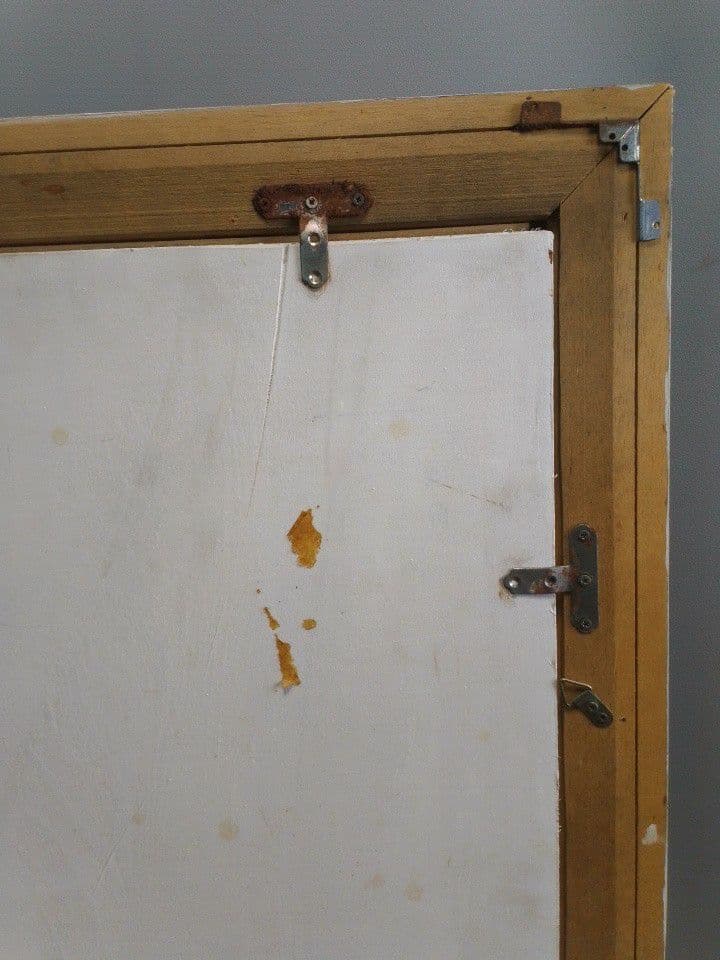 相馬武夫絵画 期待 1983年7月 ミケランジェロによる 外寸約83×55cm