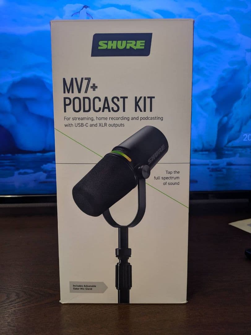 配信機器・PA機器・レコーディング機器 SHURE MV7+ PODCAST KIT