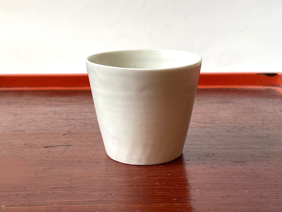 骨董 アンティーク 白磁 蕎麦猪口 古伊万里白磁 白磁蕎麦猪口 ニュウ