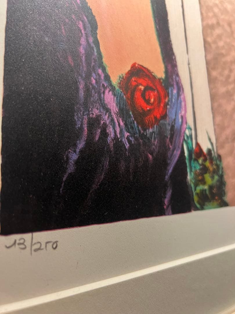 真作 Ramon Dilley ラモン・ディレイ lithograph - メルカリ