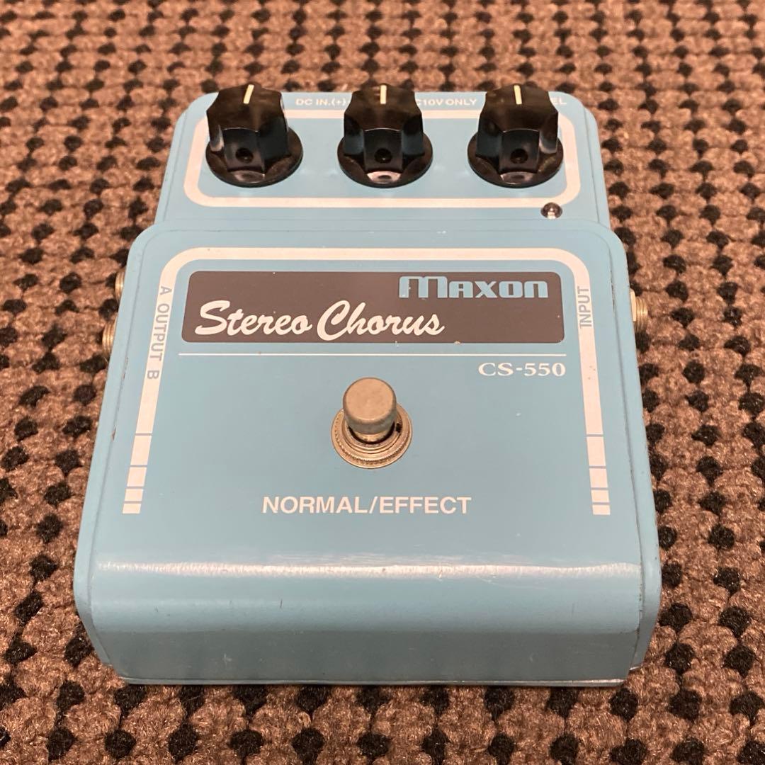 マクソン CS-550 Stereo Chorus 初期 ☆送料無料☆Maxon CS-550 Stereo