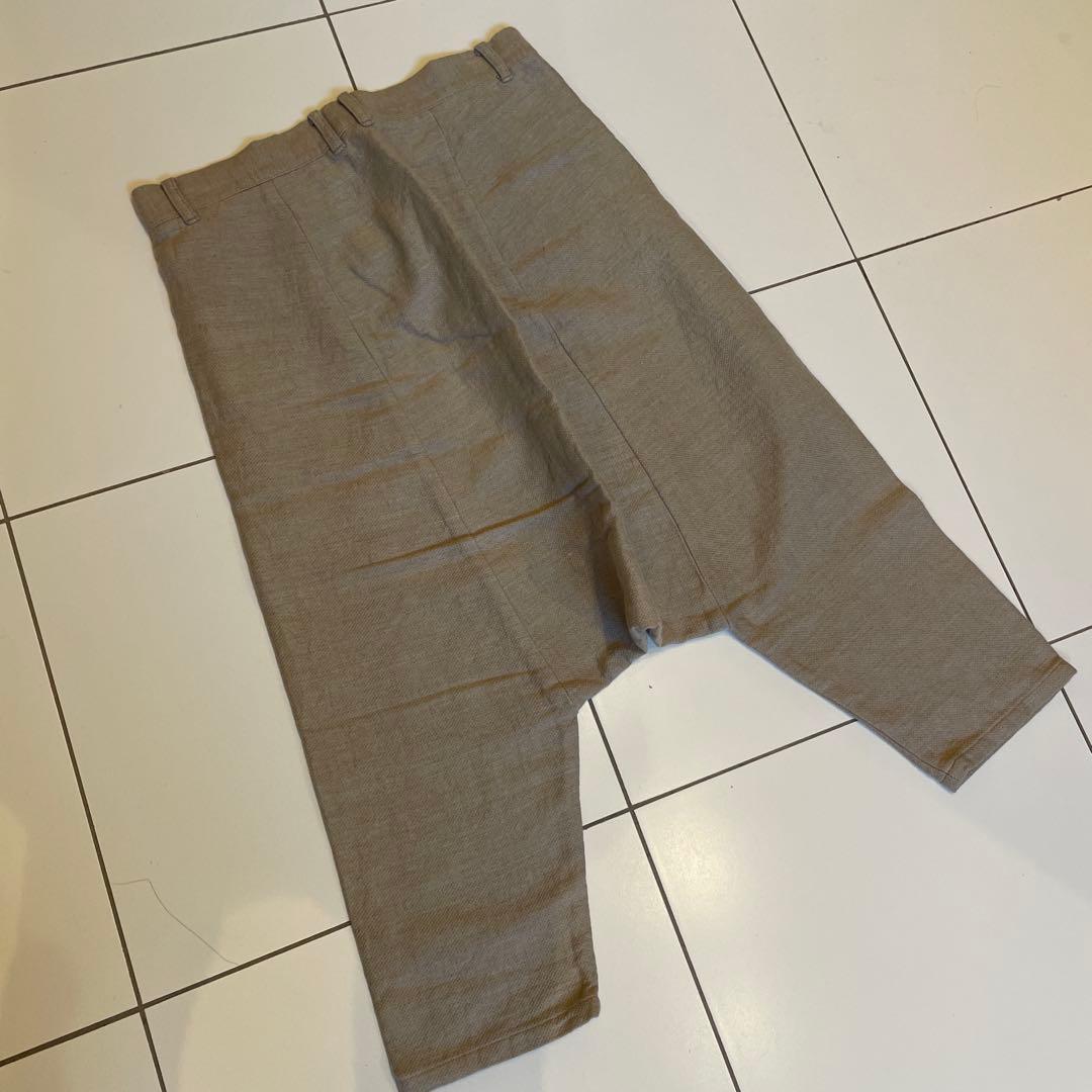 ARTS&SCIENCE アーツアンドサイエンス　サルエルパンツ　ベージュ