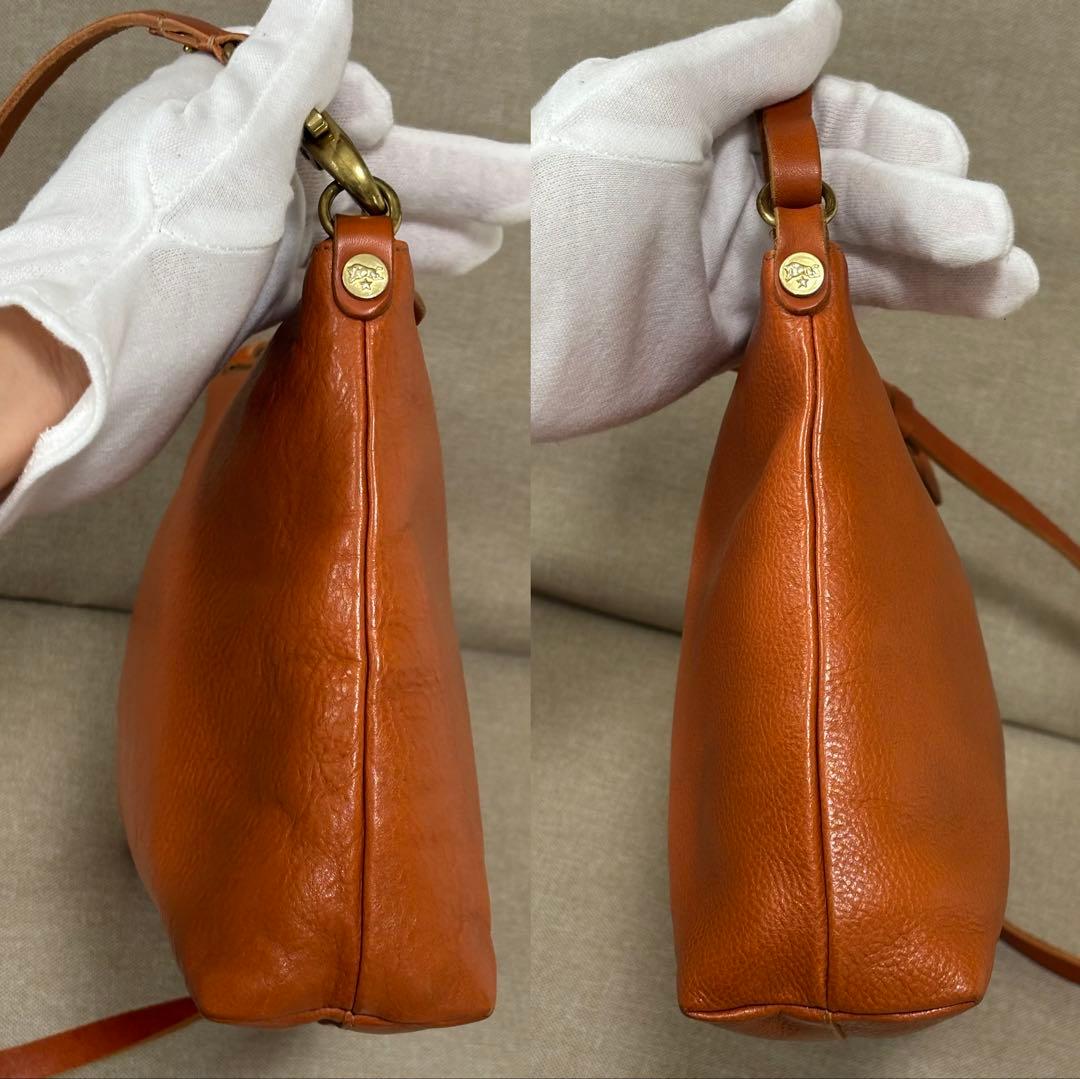 現行タグ美品★イルビゾンテ2WAYショルダーバッグ★保証書あり