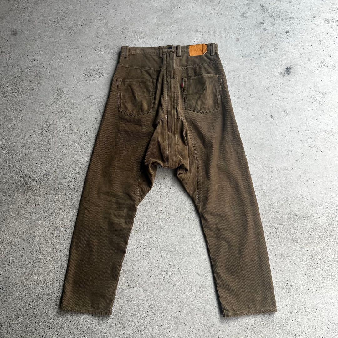 GANRYU コムデギャルソン コーデュロイ サルエルパンツ ad2010 - メルカリ