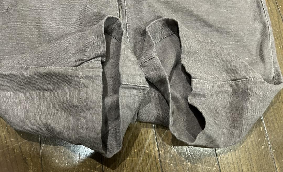 キャピタル KAPITAL 麻混 サルエル イージーパンツ 日本製 M