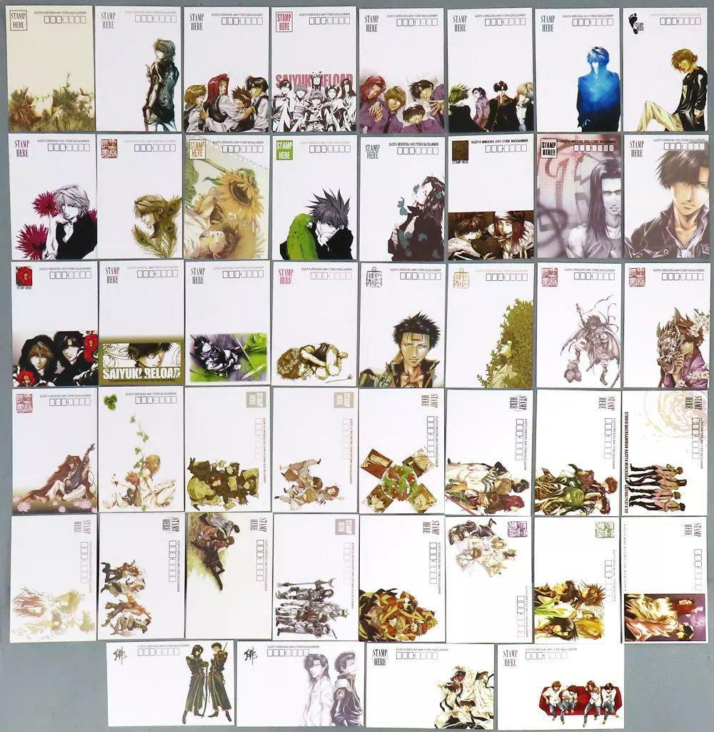 最遊記 フェスタ 2009 限定 ポストカードセット 全48種セット レア 希少