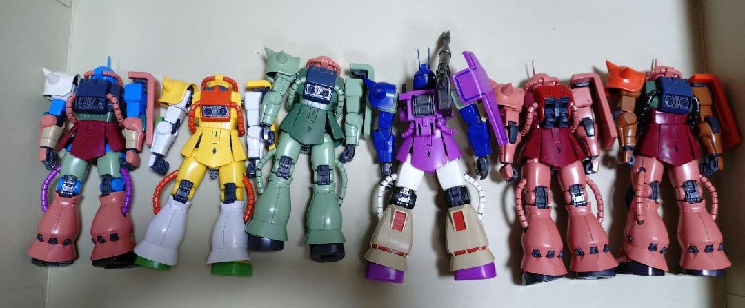 MGザク６体セット