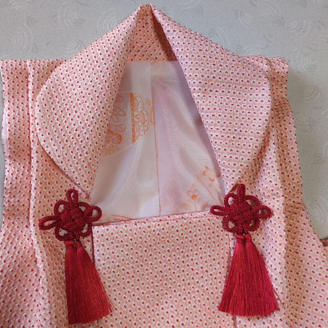 あんこ様の2点おまとめですサーモンオレンジ色と黄緑色の被布2点